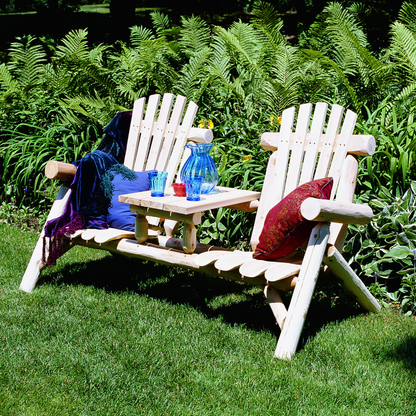 Lakeland Mills Cedar Log Tete-A-Tete
