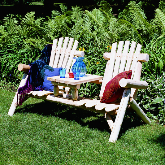 Lakeland Mills Cedar Log Tete-A-Tete