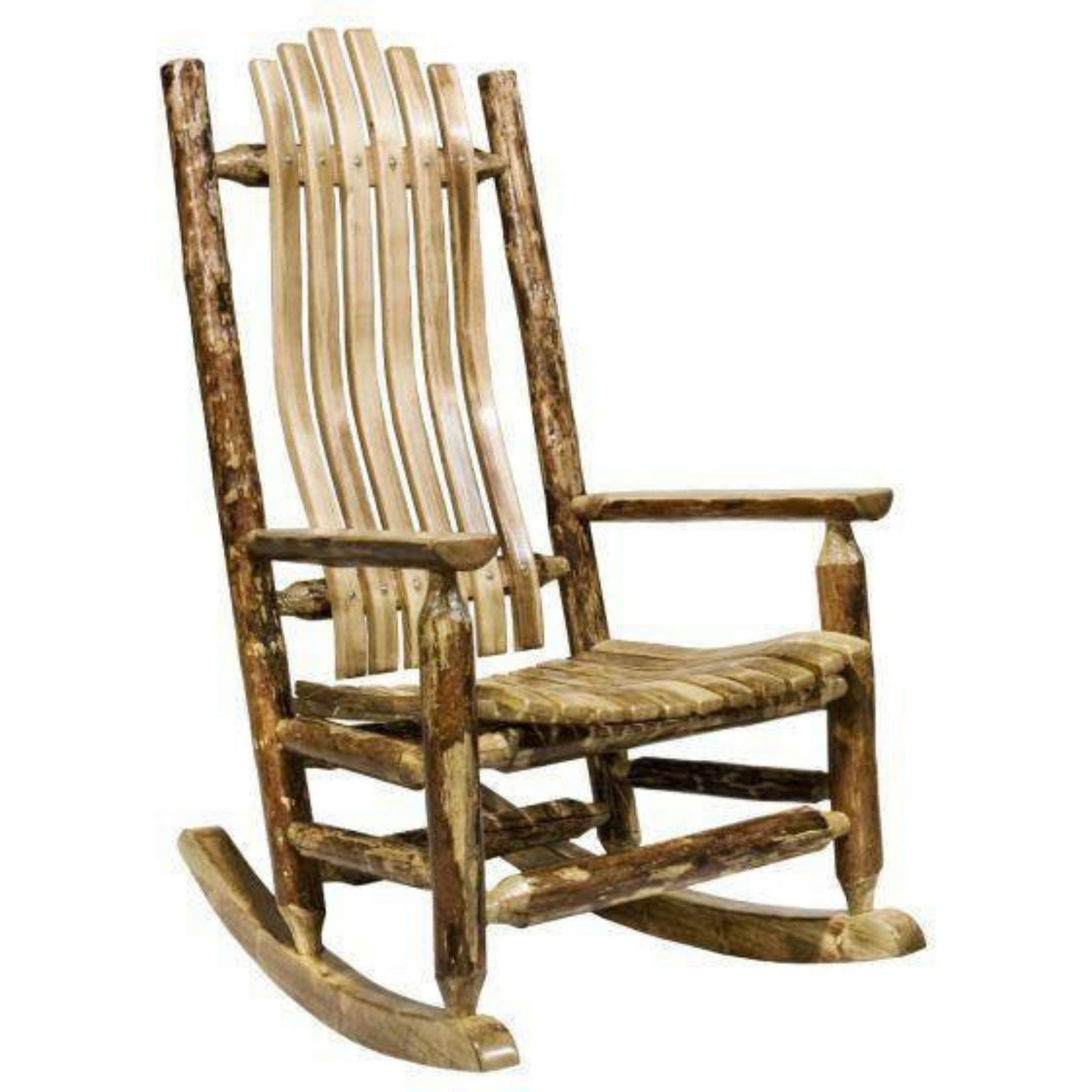 Montana Woodworks Glacier Country Kollektion für Erwachsene Log Rocker