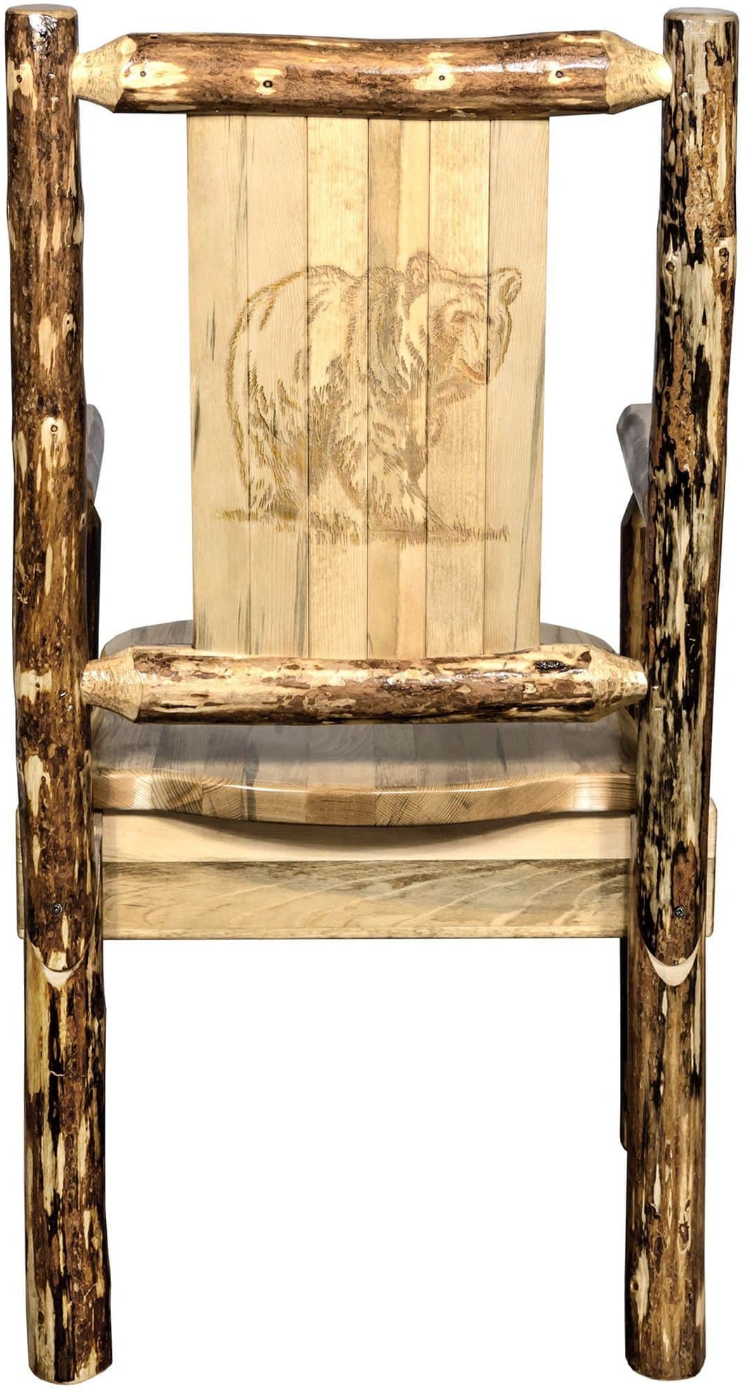 Montana Woodworks Kapitänsstuhl mit Lasergravur