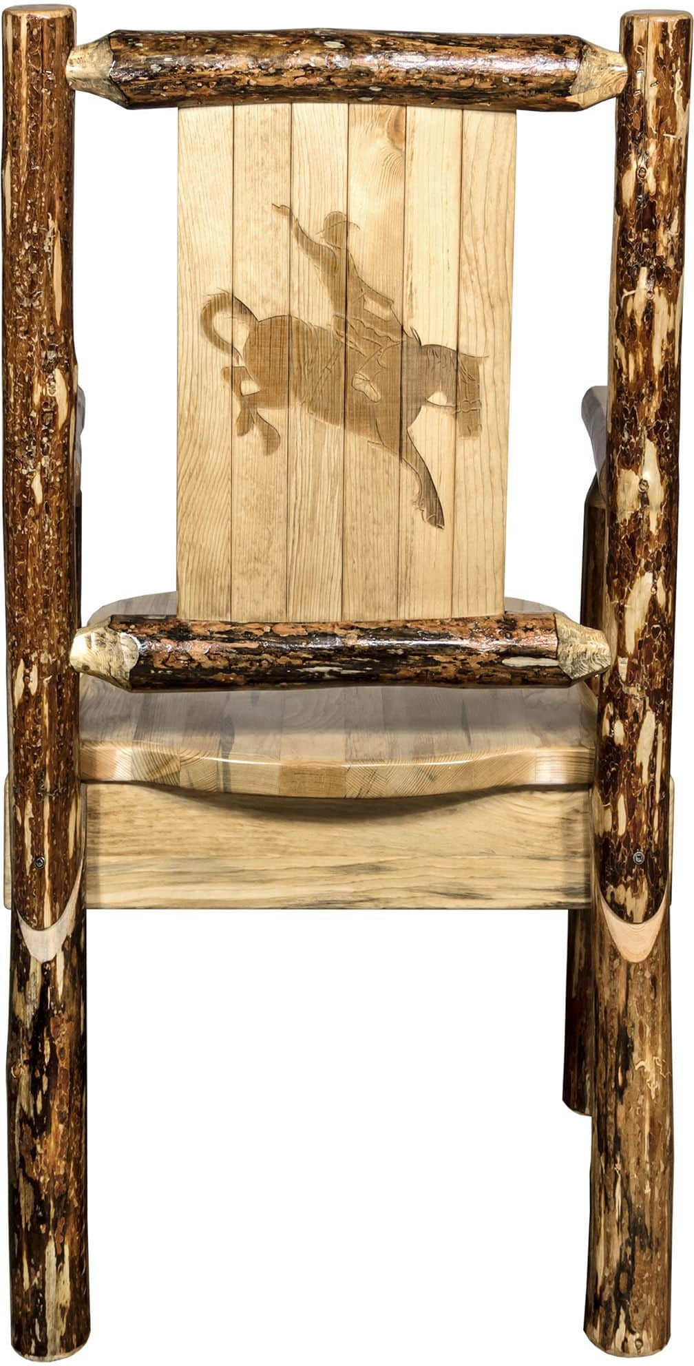 Montana Woodworks Kapitänsstuhl mit Lasergravur