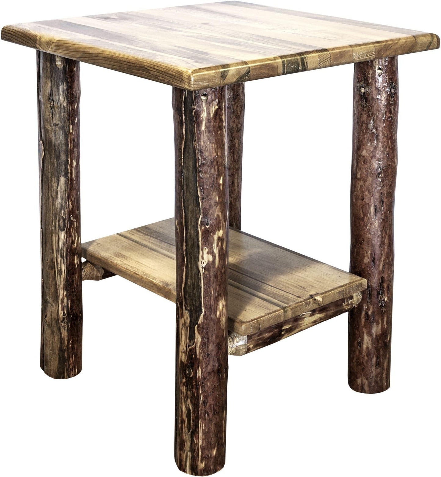 Montana Woodworks Glacier Country Kollektion Nachttisch mit Regal