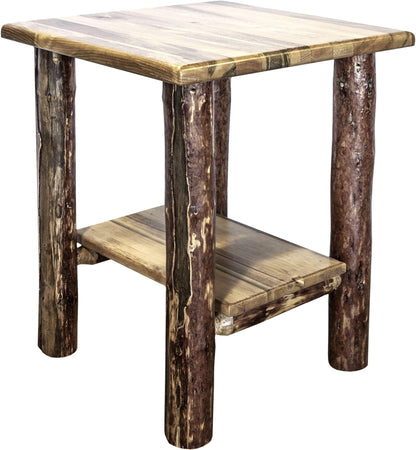 Montana Woodworks Glacier Country Kollektion Nachttisch mit Regal