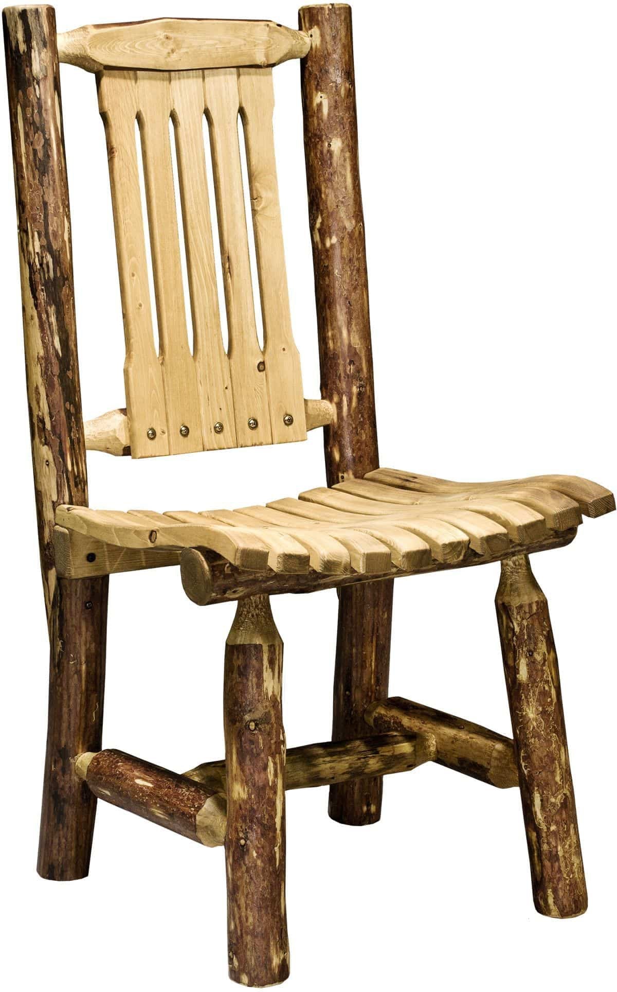 Montana Woodworks Glacier Country Kollektion Patio Chair - Außenfleckenfinish