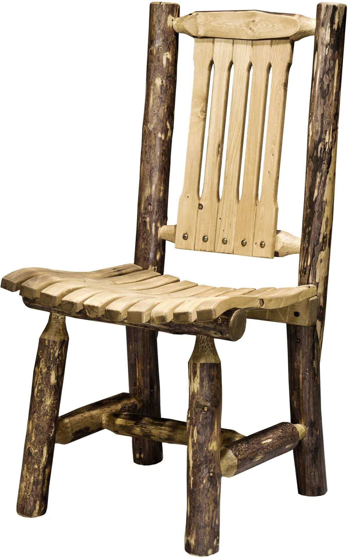 Montana Woodworks Glacier Country Kollektion Patio Chair - Außenfleckenfinish