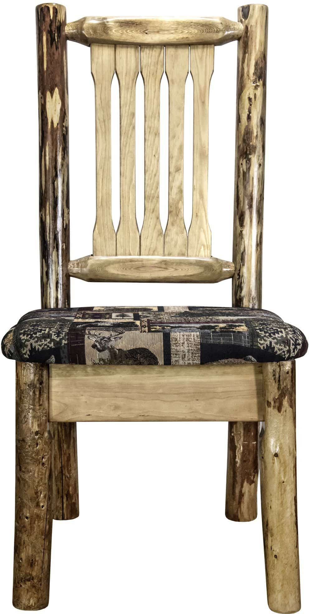 Montana Woodworks Glacier Country Kollektion Side Chair mit Polstersitz