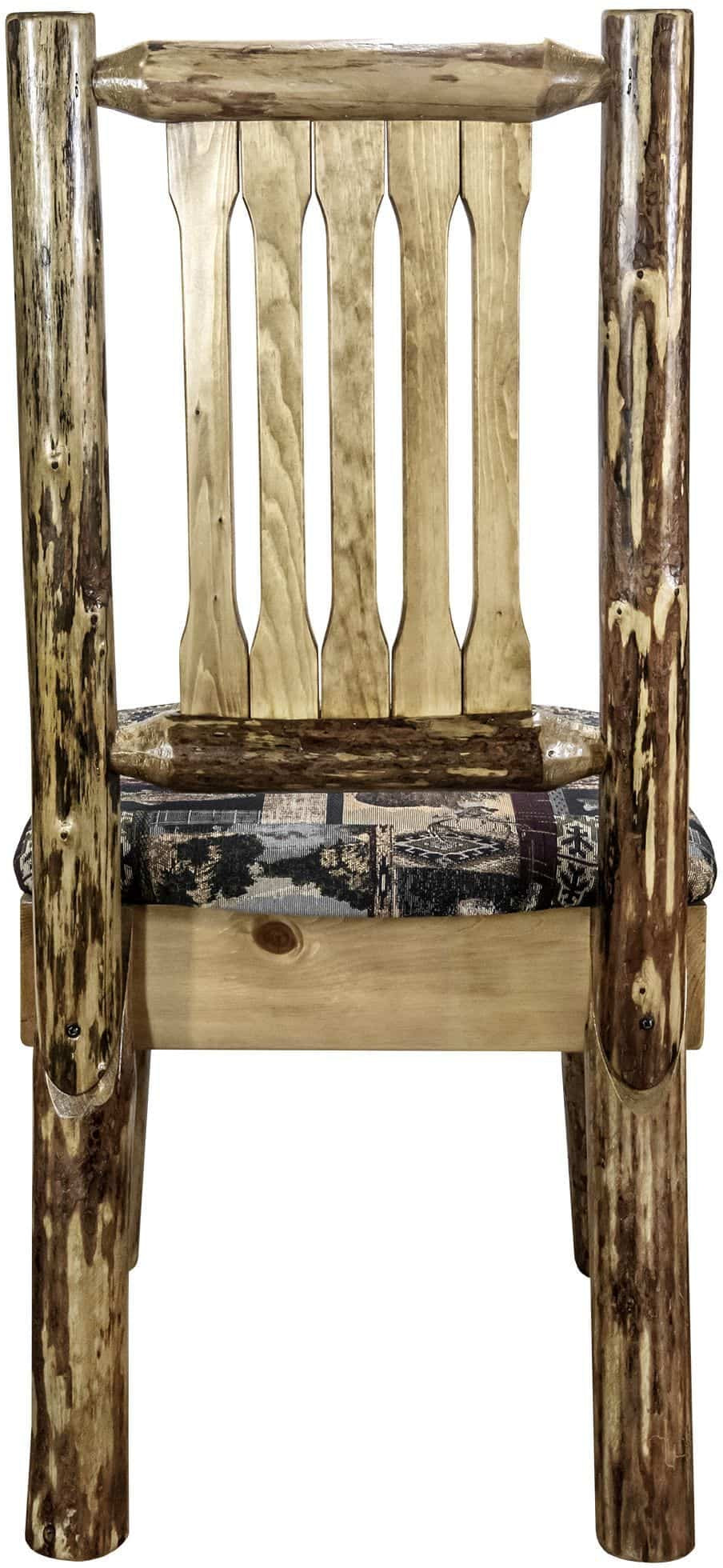Montana Woodworks Glacier Country Kollektion Side Chair mit Polstersitz