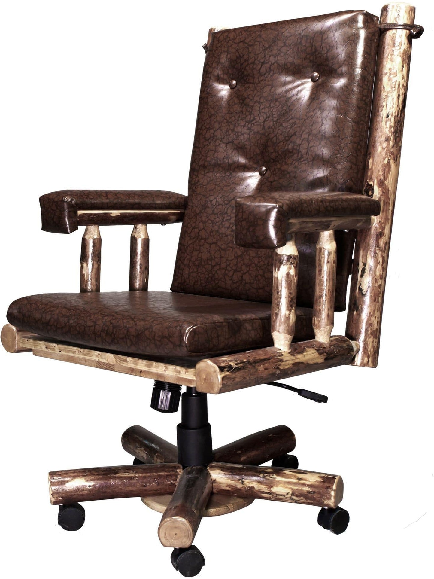 Montana Woodworks Glacier Country Kollektion Polster Bürostuhl