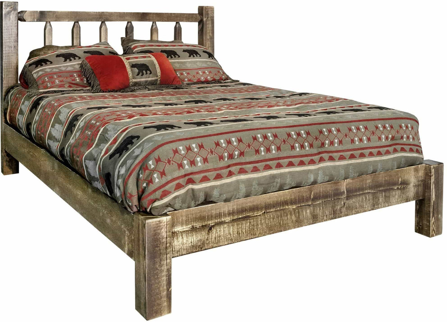 Montana Woodworks Homestead Kollektion Kalifornien King Plattform Bett
