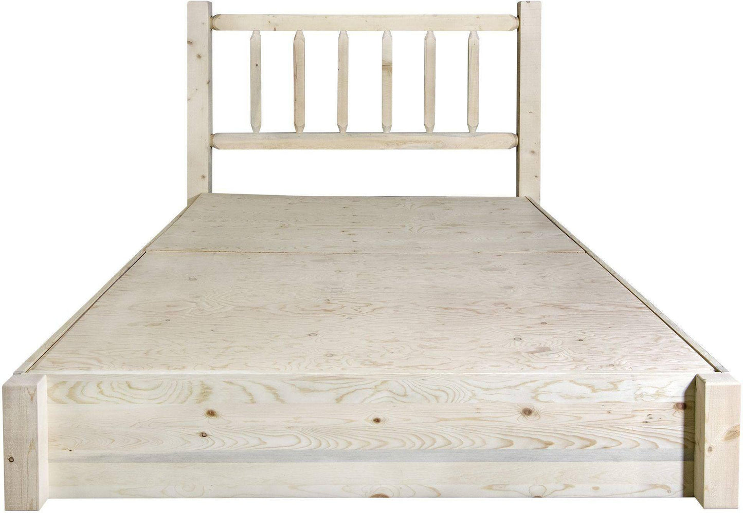 Montana Woodworks Homestead Kollektion California King Plattform Bett mit Lagerung