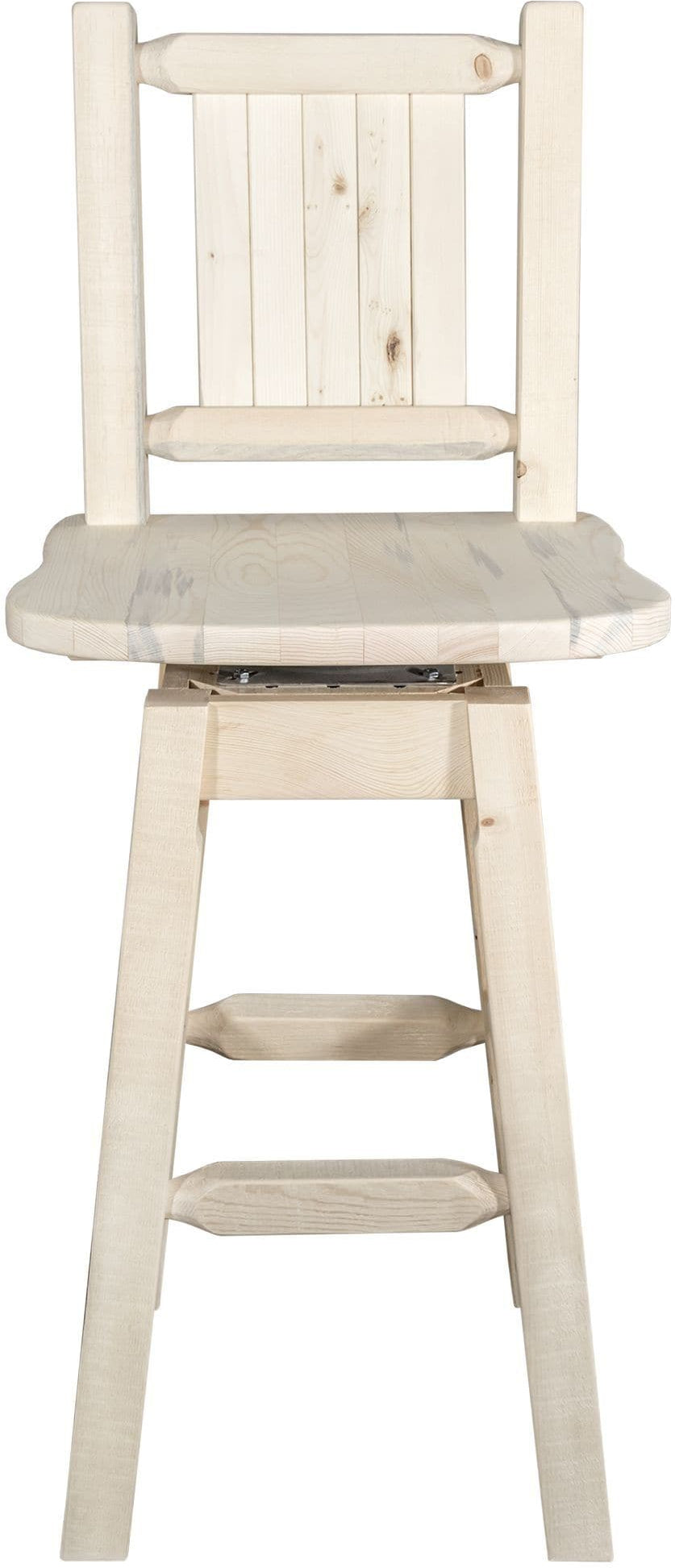 Montana Woodworks Homestead Kollektion Counter Height Swivel Barstool (Deutsche Ausgabe)