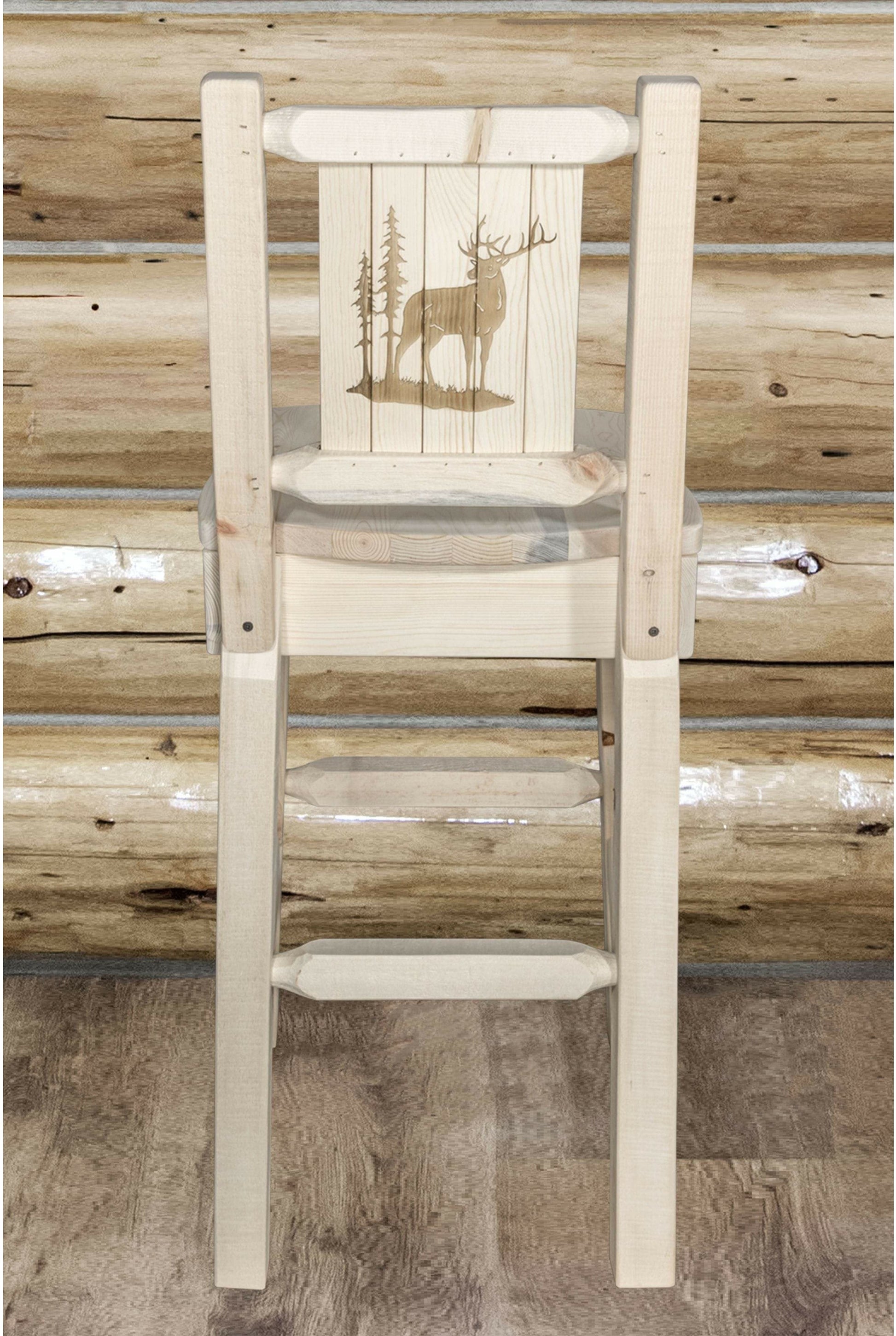 Montana Woodworks Homestead Sammlung Holz Barstool