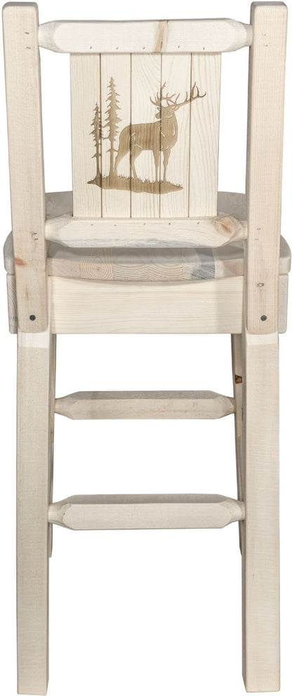 Montana Woodworks Homestead Sammlung Holz Barstool
