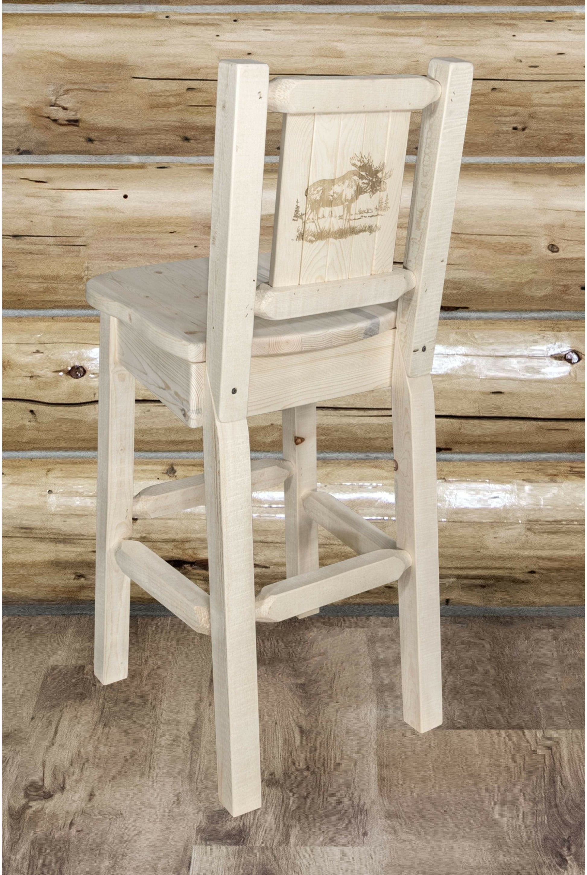 Montana Woodworks Homestead Sammlung Holz Barstool