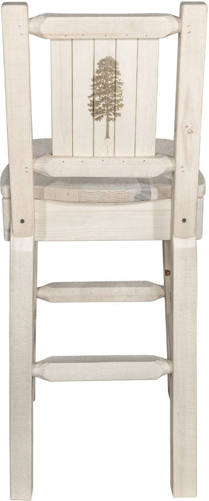 Montana Woodworks Homestead Sammlung Holz Barstool