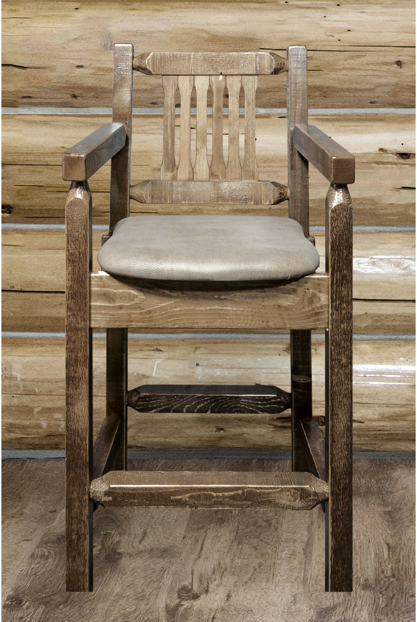 Montana Woodworks Homestead Kollektion Counter Height Captain's Barshocker