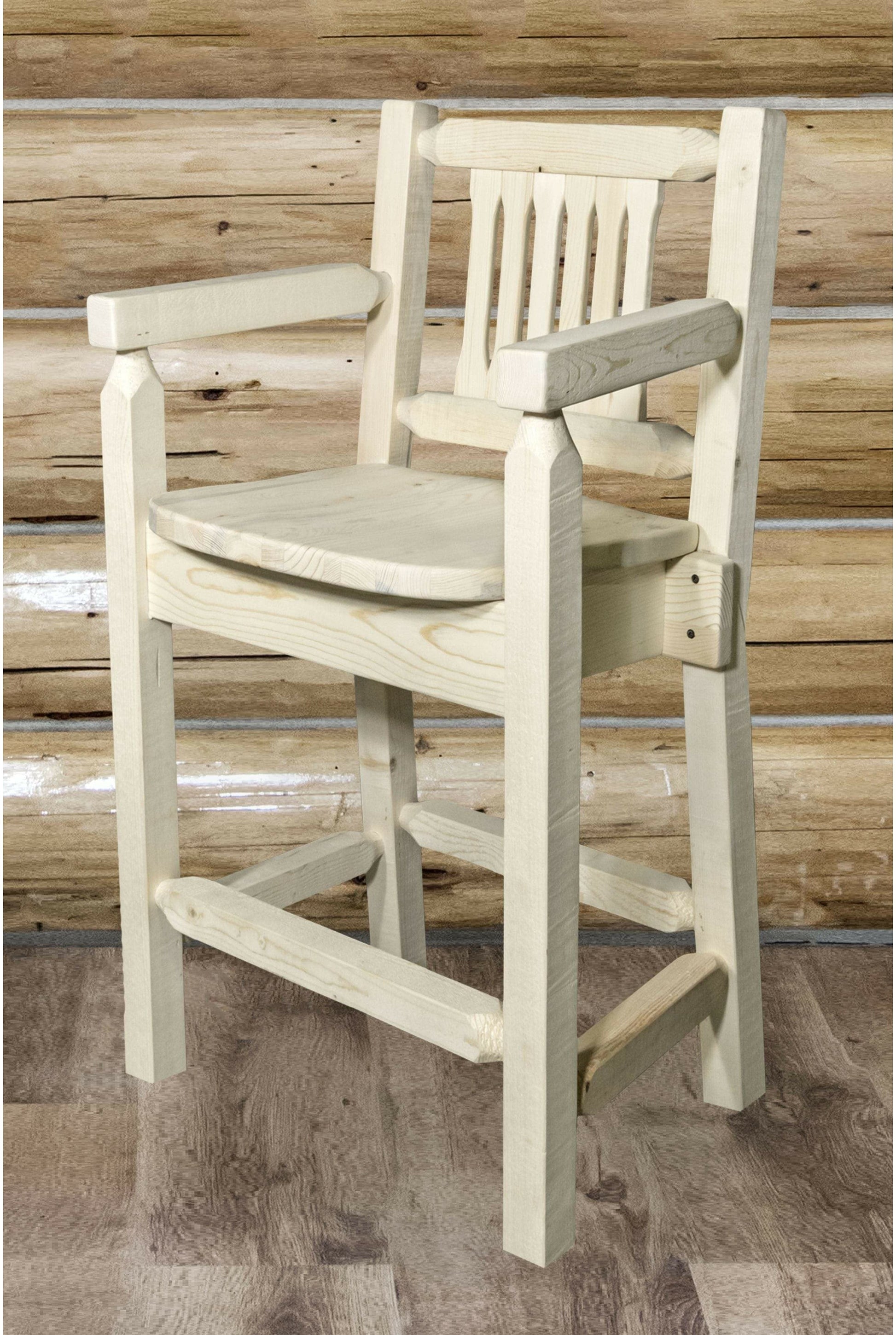 Montana Woodworks Homestead Kollektion Counter Height Captain's Barshocker