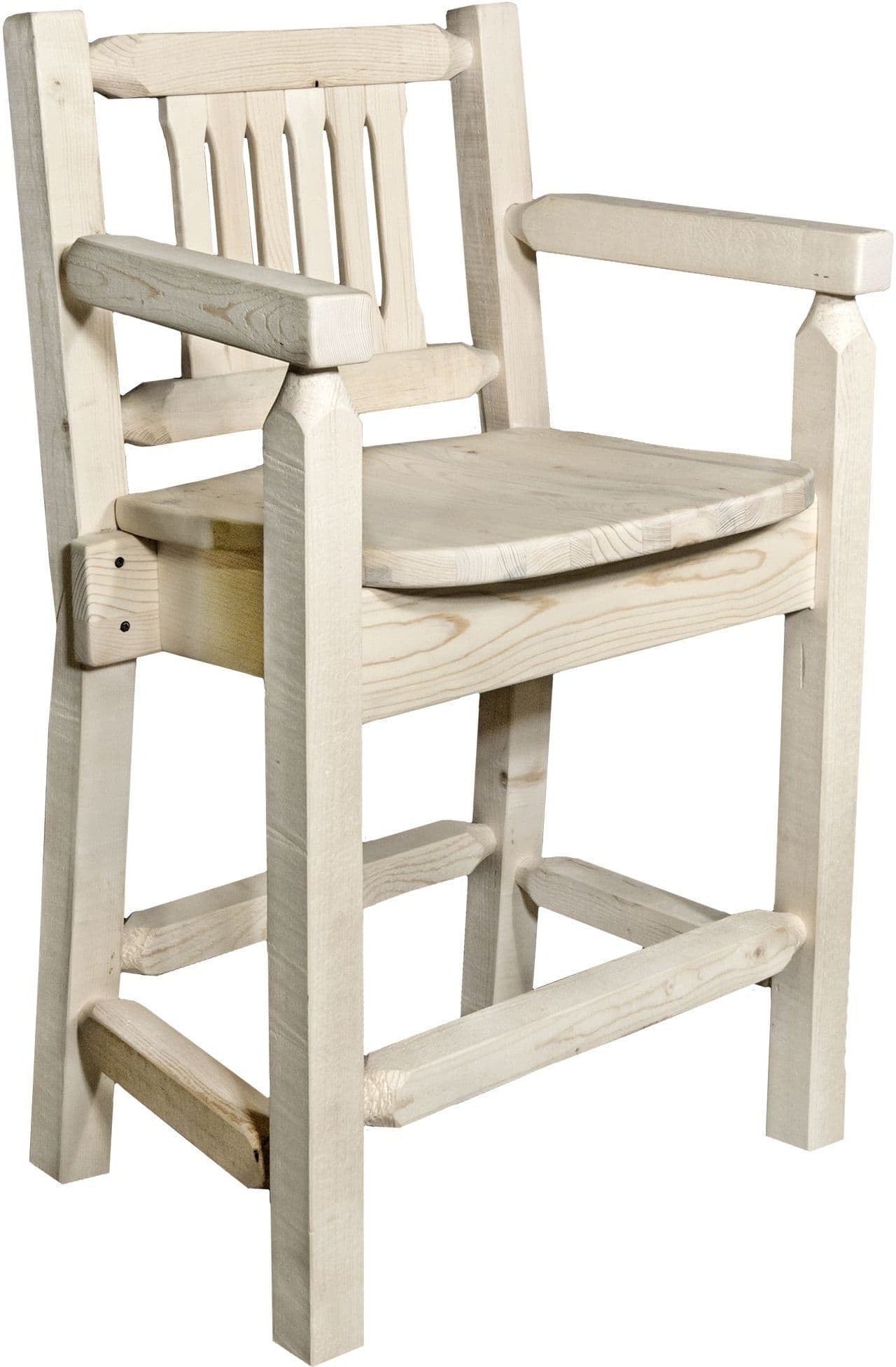 Montana Woodworks Homestead Kollektion Counter Height Captain's Barshocker