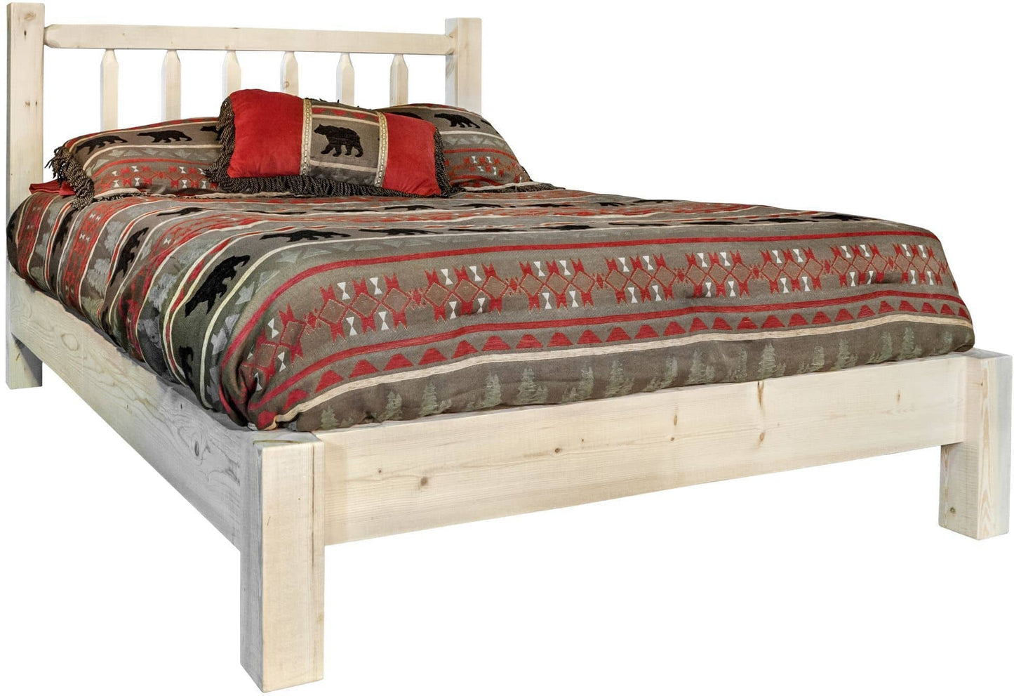 Montana Woodworks Homestead Kollektion Volle Plattform Bett