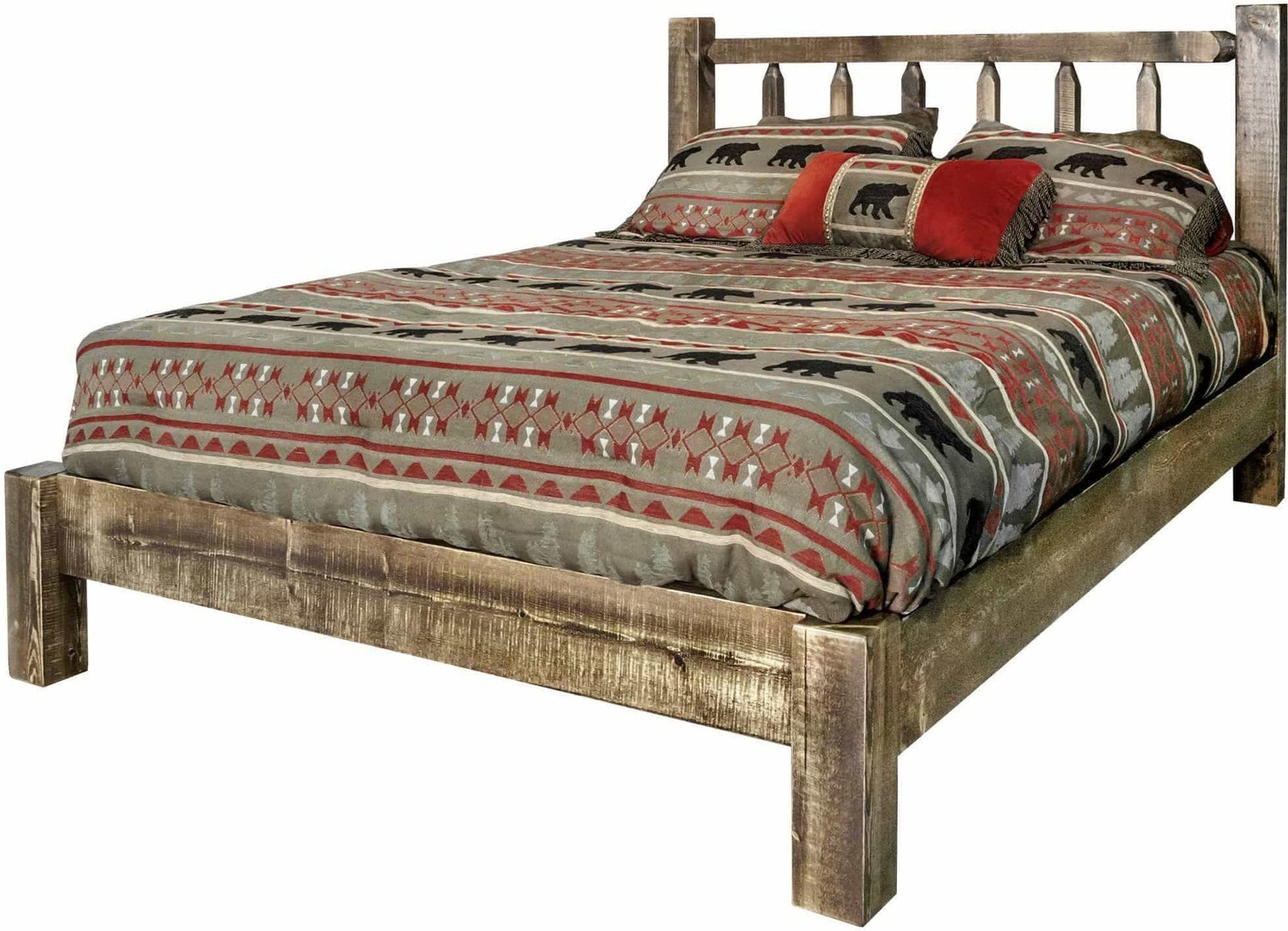 Montana Woodworks Homestead Kollektion Volle Plattform Bett