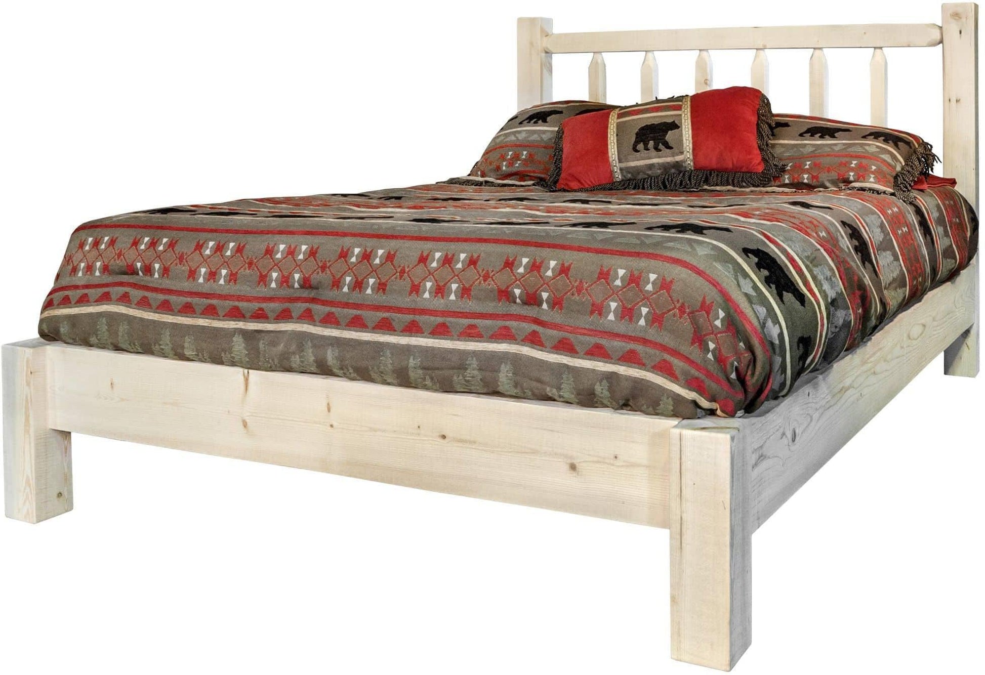 Montana Woodworks Homestead Kollektion Volle Plattform Bett