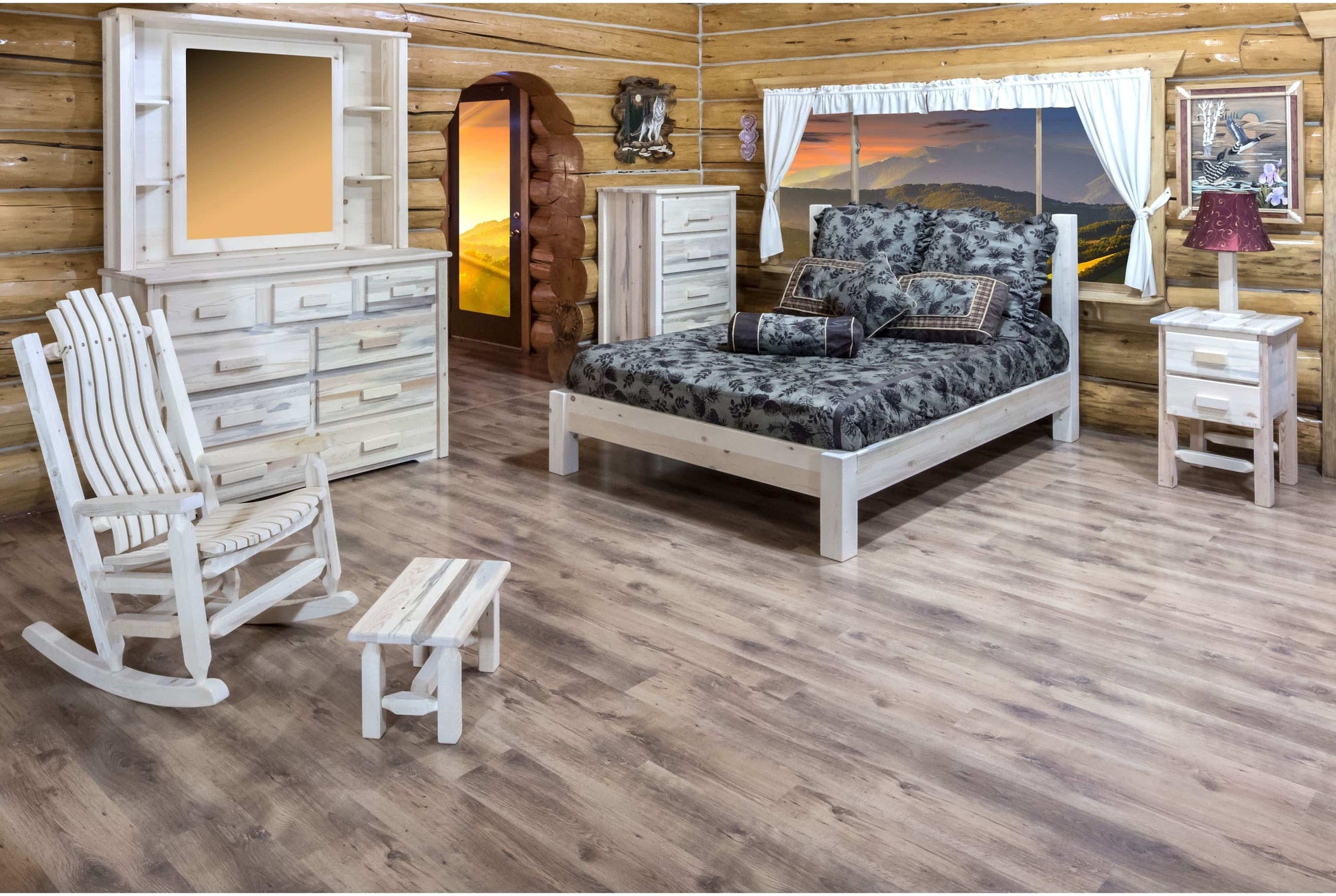 Montana Woodworks Homestead Kollektion Volle Plattform Bett