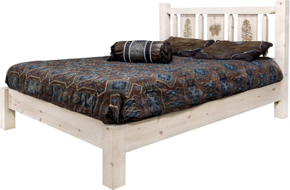 Montana Woodworks Homestead Kollektion fertig mit vollem Plattformbett