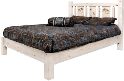 Montana Woodworks Homestead Kollektion fertig mit vollem Plattformbett