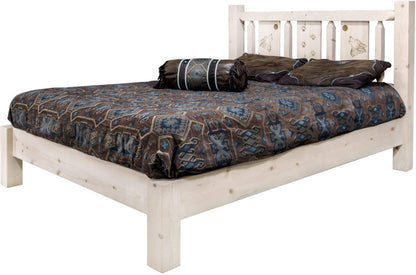 Montana Woodworks Homestead Kollektion fertig mit vollem Plattformbett