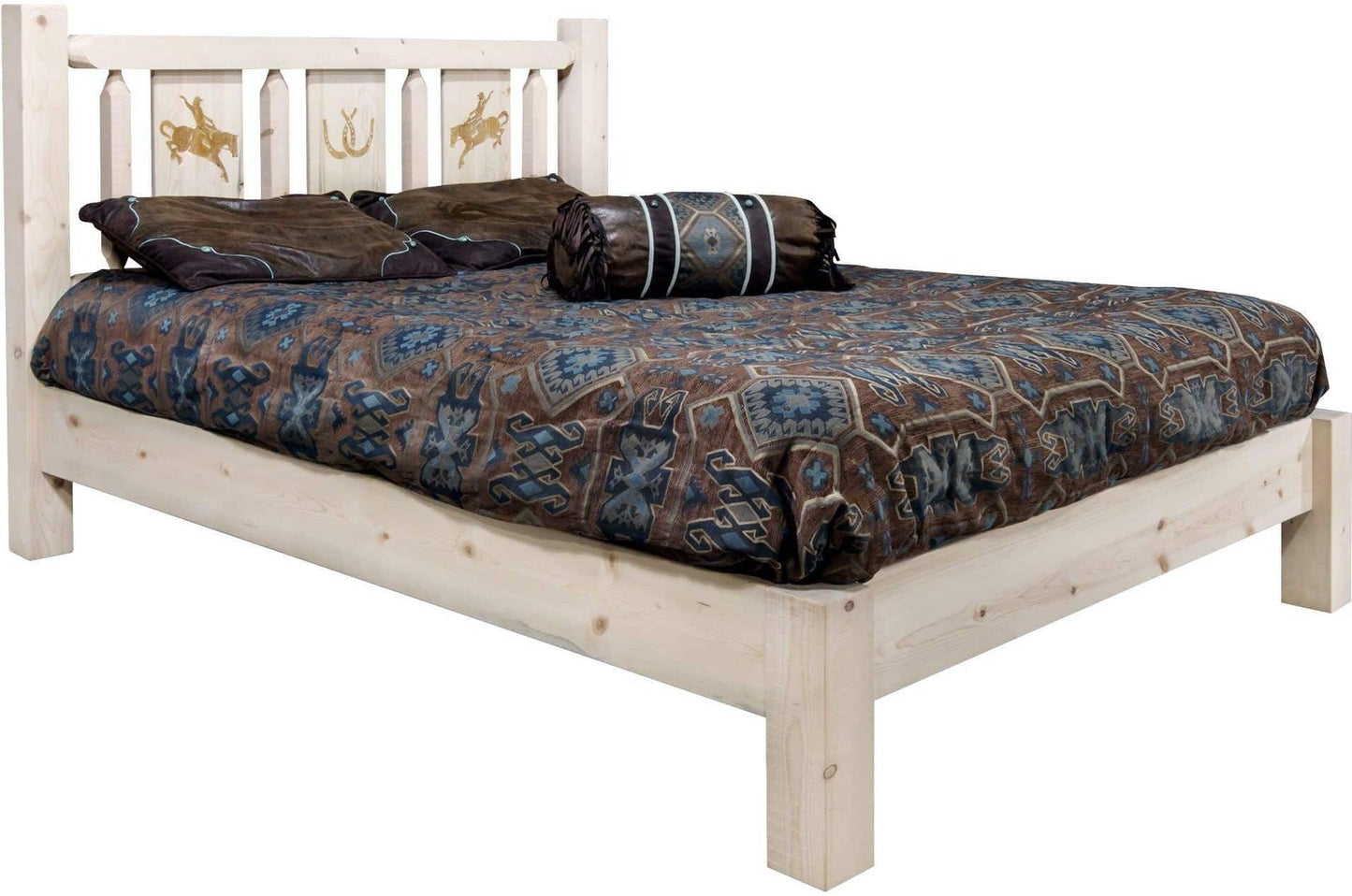 Montana Woodworks Homestead Kollektion fertig mit vollem Plattformbett