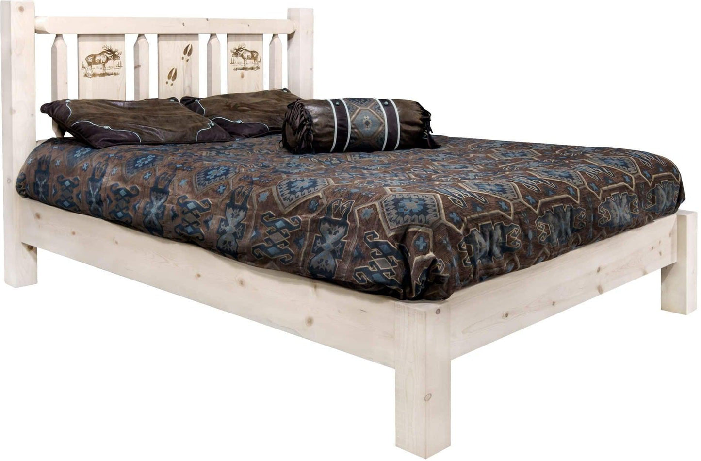 Montana Woodworks Homestead Kollektion fertig mit vollem Plattformbett