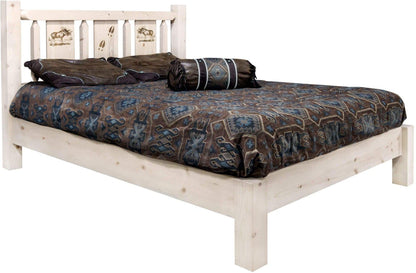 Montana Woodworks Homestead Kollektion fertig mit vollem Plattformbett