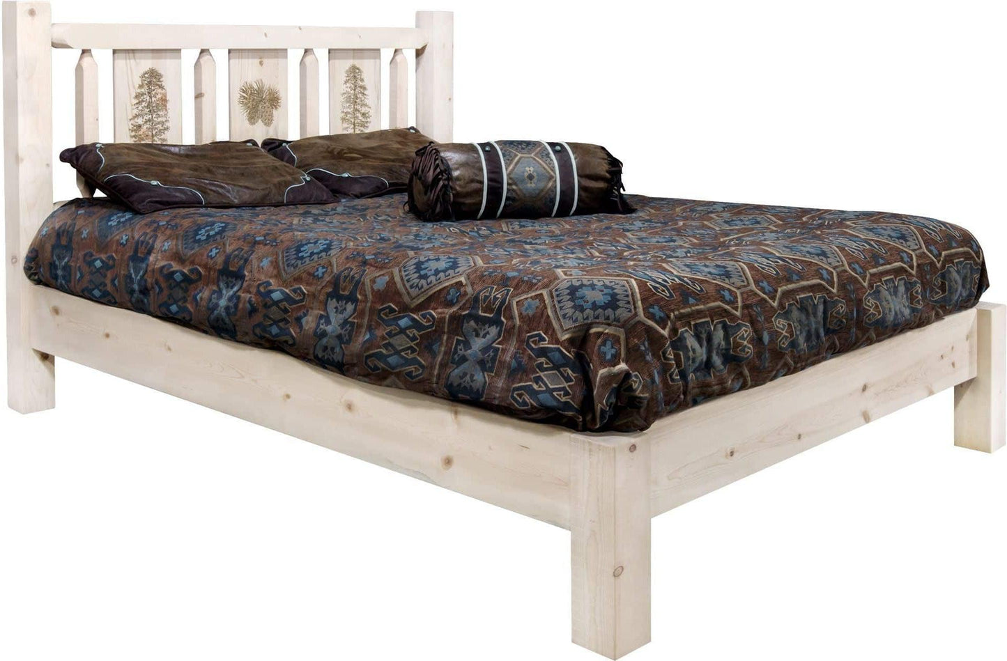 Montana Woodworks Homestead Kollektion fertig mit vollem Plattformbett