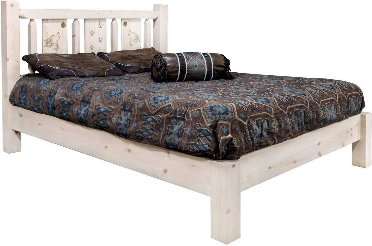 Montana Woodworks Homestead Kollektion fertig mit vollem Plattformbett