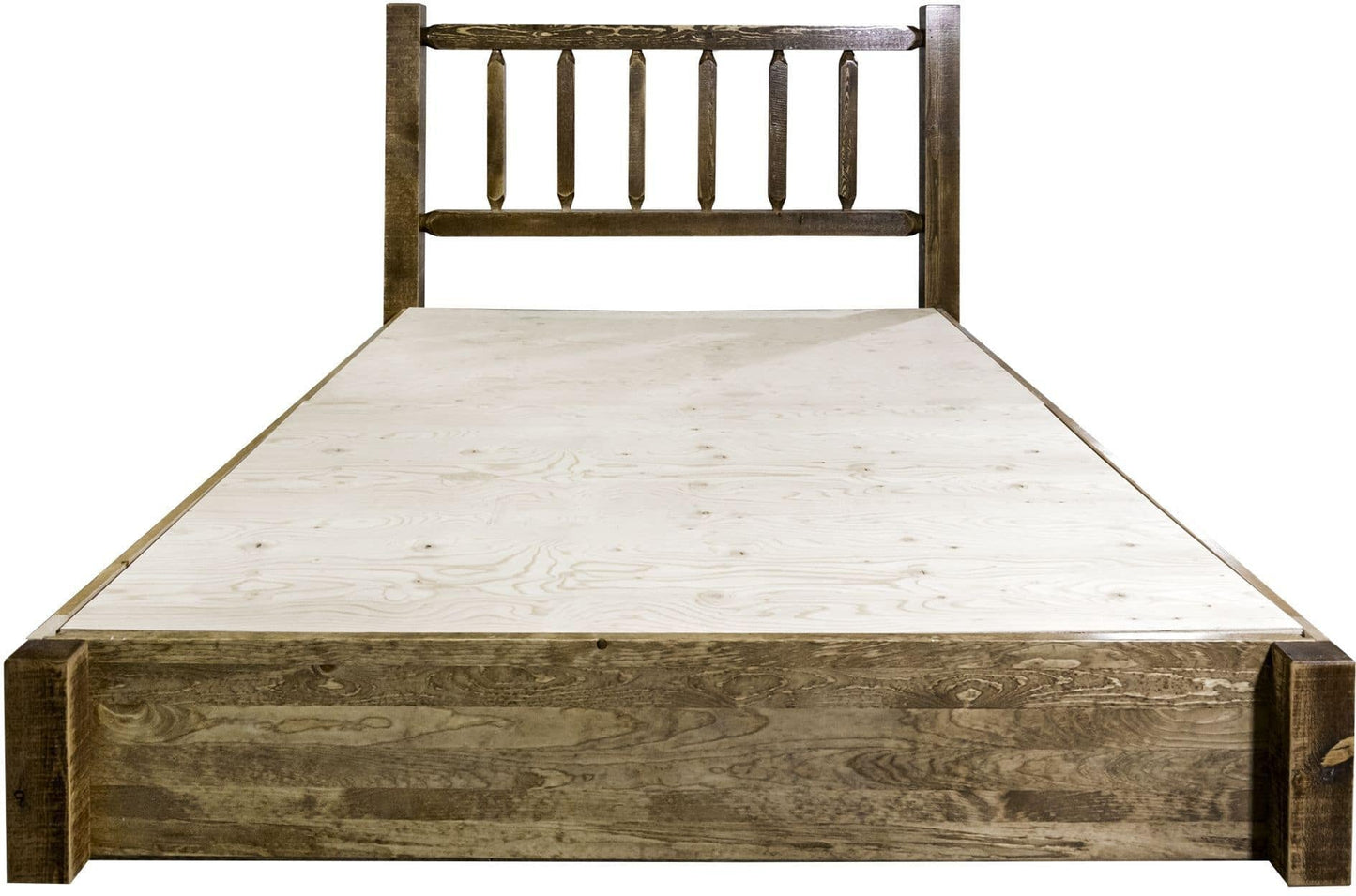 Montana Woodworks Homestead Kollektion Volle Plattform Bett mit Lagerung