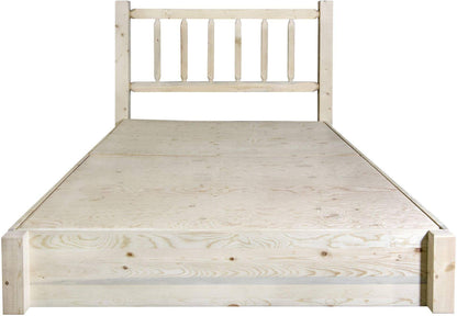 Montana Woodworks Homestead Kollektion Volle Plattform Bett mit Lagerung