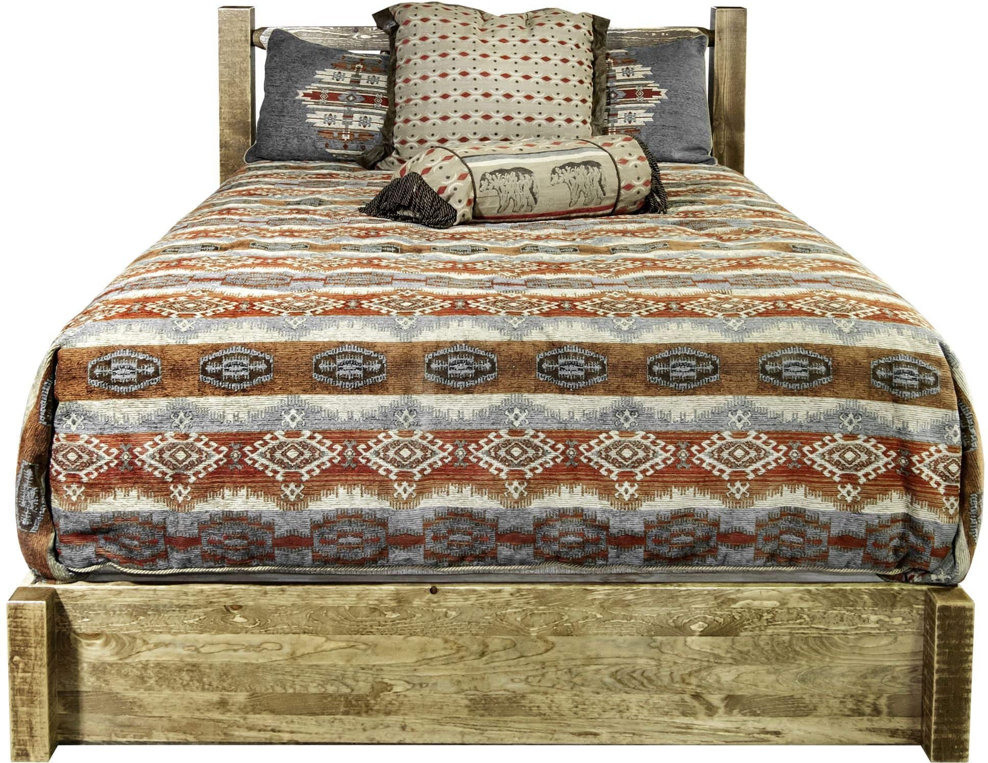 Montana Woodworks Homestead Kollektion Volle Plattform Bett mit Lagerung