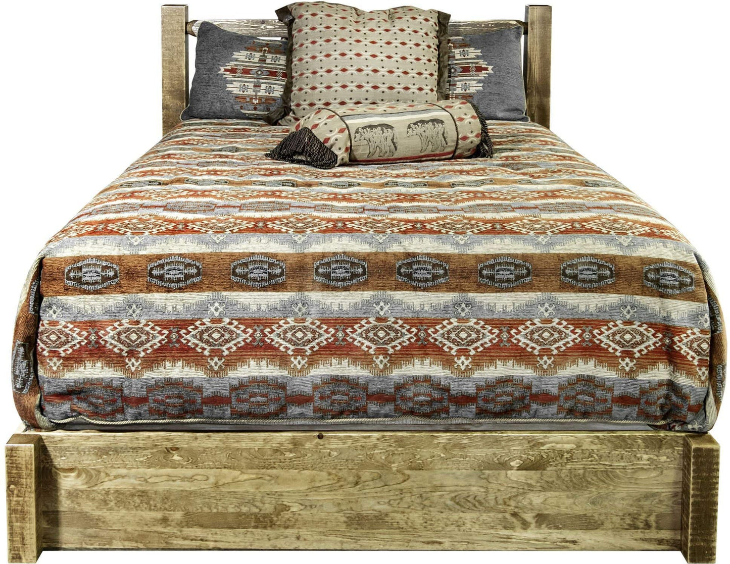 Montana Woodworks Homestead Kollektion King Plattformbett mit Lagerung