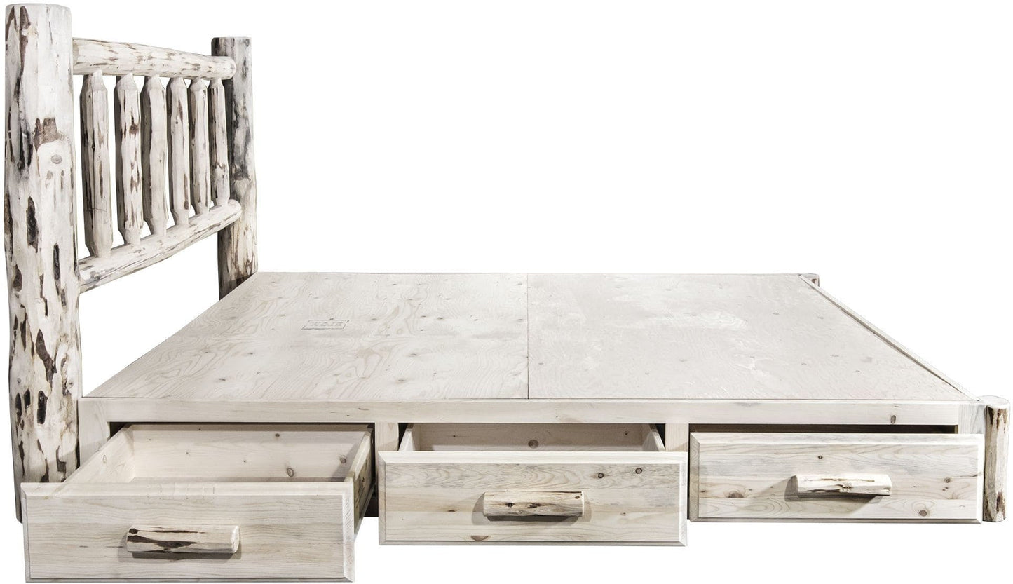 Montana Woodworks Montana Kollektion King Lagerplattform Bett
