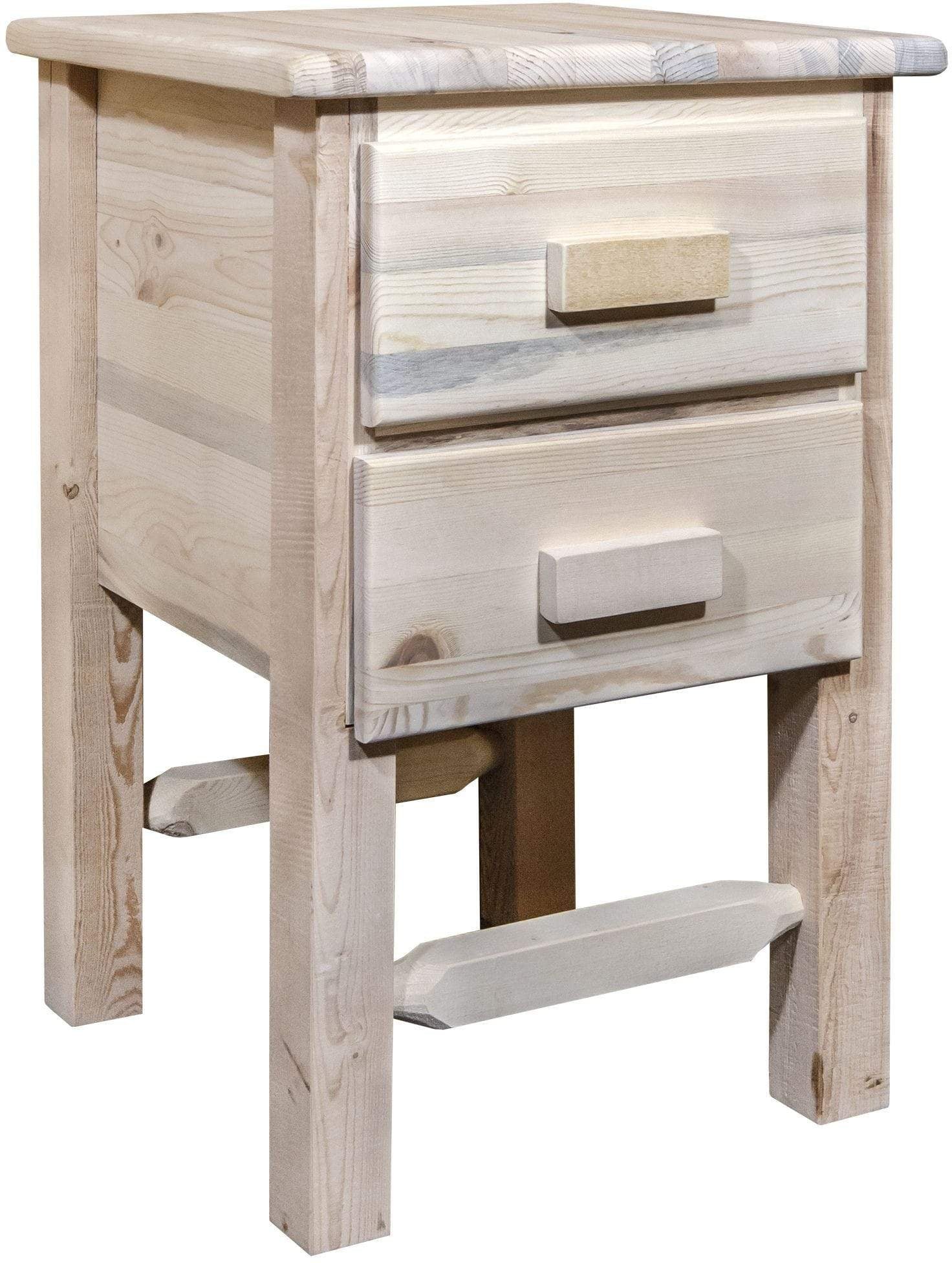 Montana Woodworks Homestead Kollektion Nachttisch mit 2 Schubladen