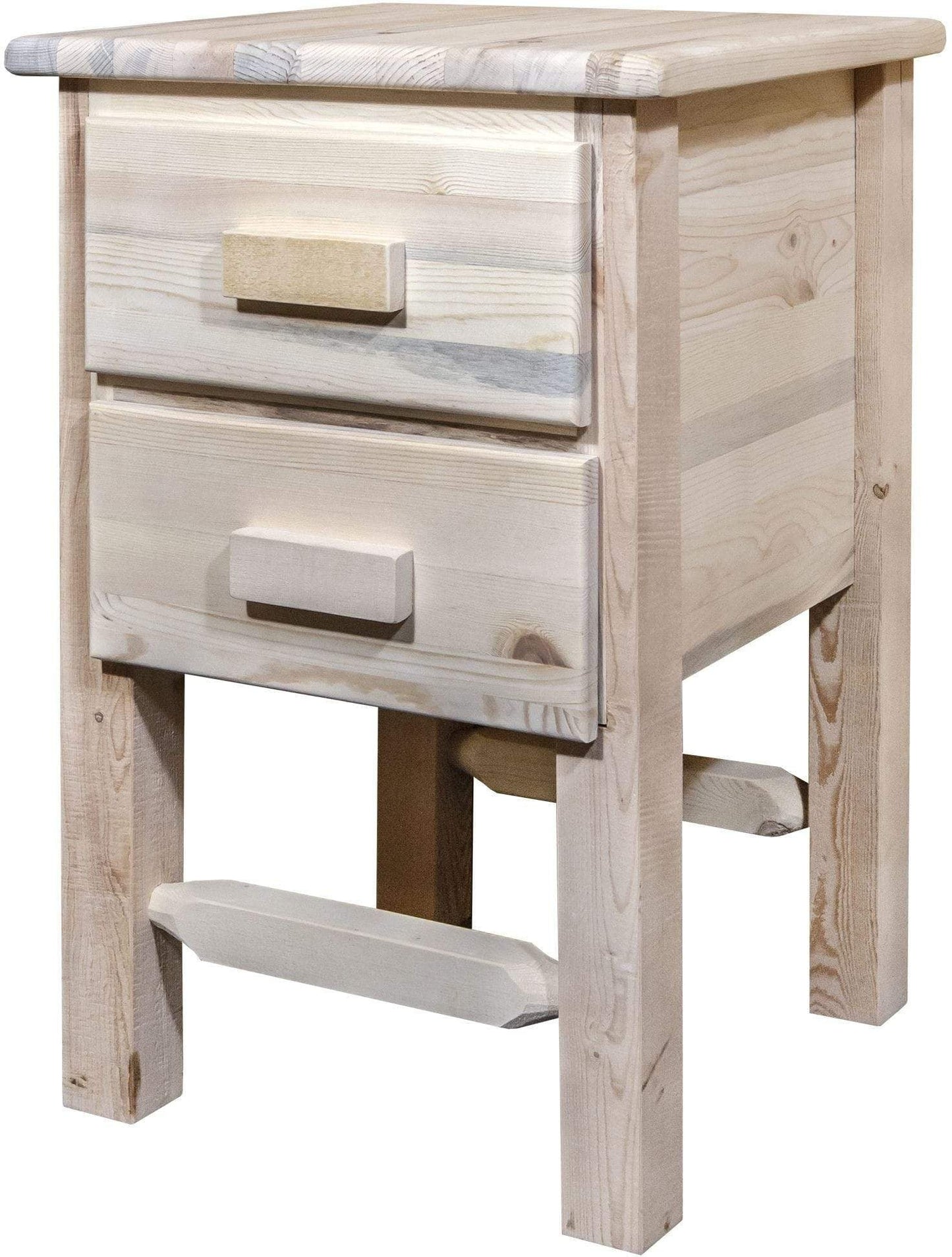 Montana Woodworks Homestead Kollektion Nachttisch mit 2 Schubladen