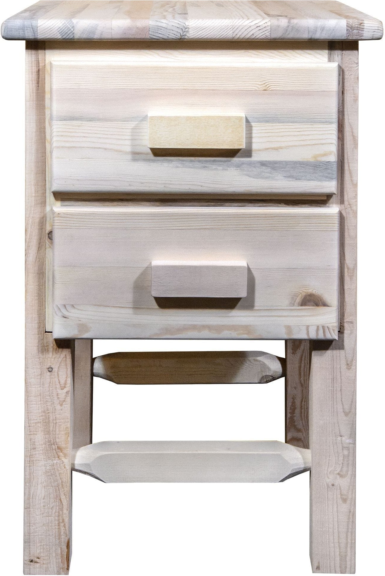 Montana Woodworks Homestead Kollektion Nachttisch mit 2 Schubladen