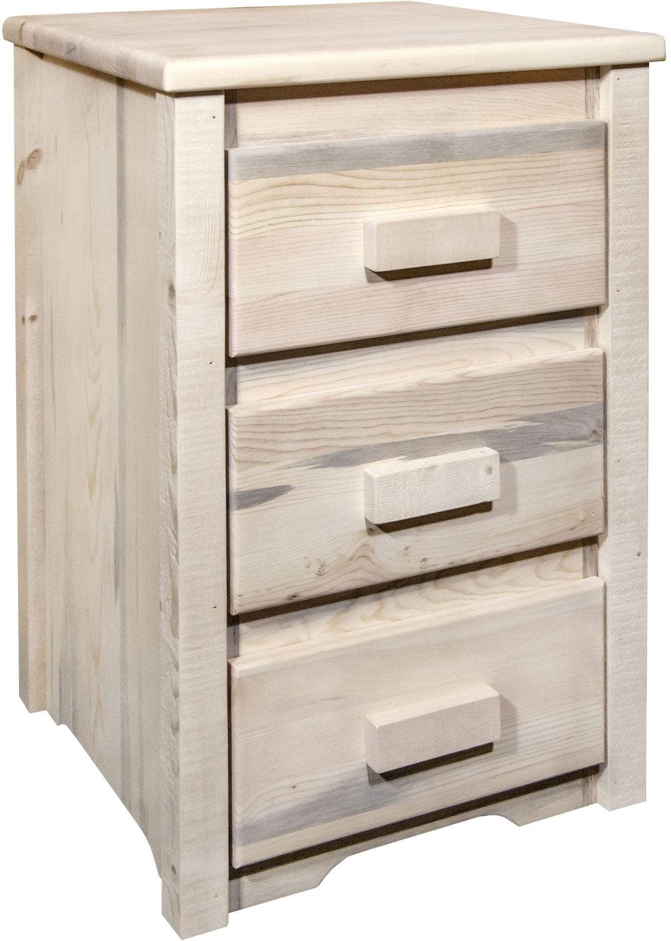 Montana Woodworks Homestead Kollektion Nachttisch mit 3 Schubladen