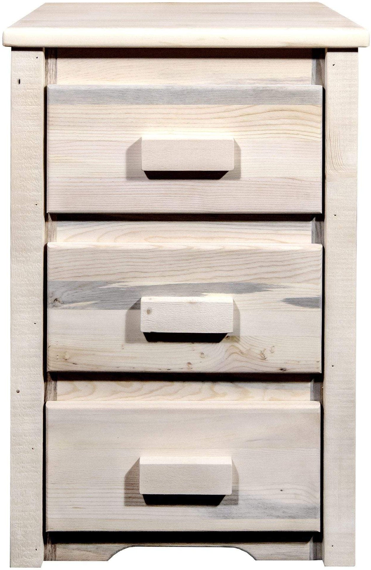Montana Woodworks Homestead Kollektion Nachttisch mit 3 Schubladen