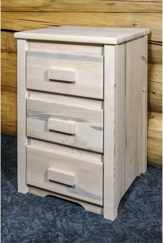 Montana Woodworks Homestead Kollektion Nachttisch mit 3 Schubladen