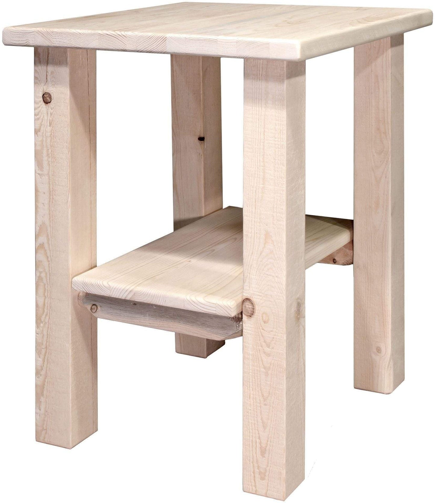 Montana Woodworks Homestead Kollektion Nachttisch mit Regal