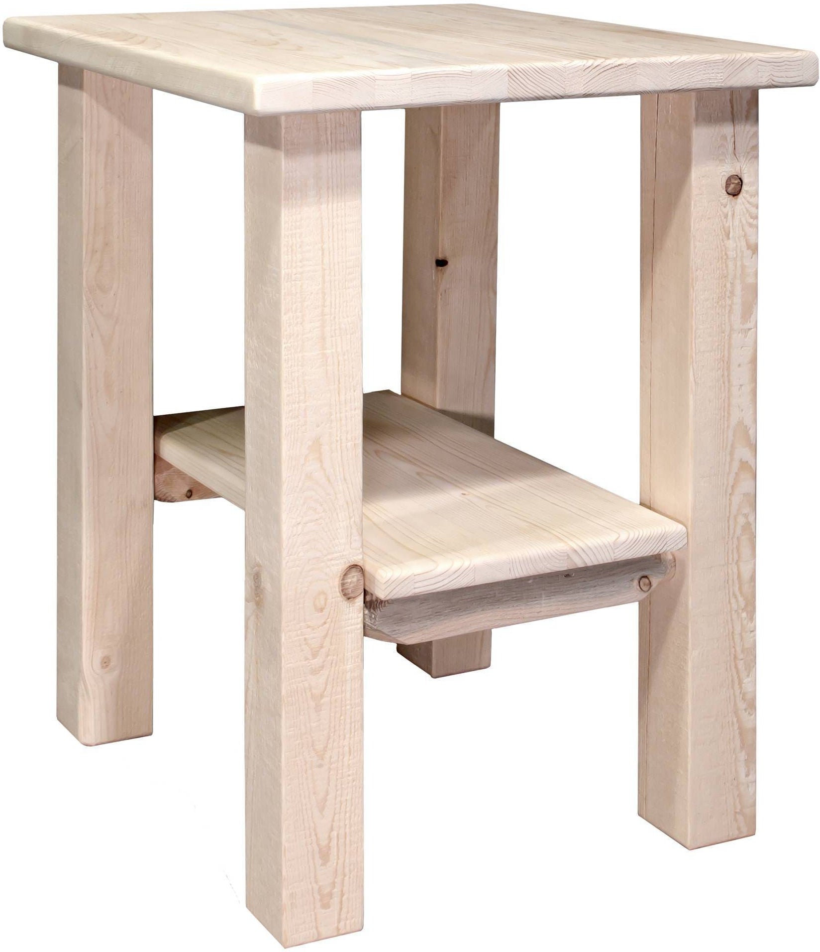 Montana Woodworks Homestead Kollektion Nachttisch mit Regal