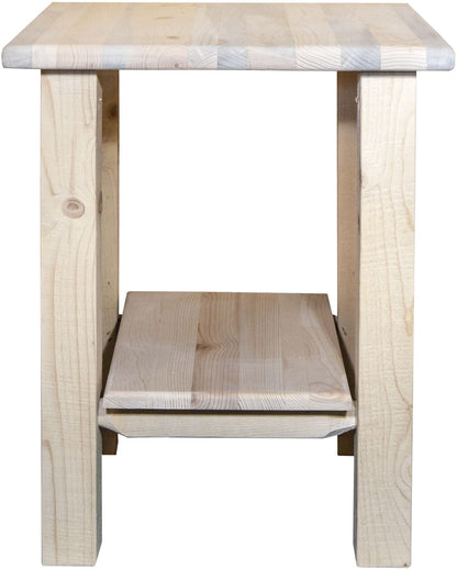 Montana Woodworks Homestead Kollektion Nachttisch mit Regal