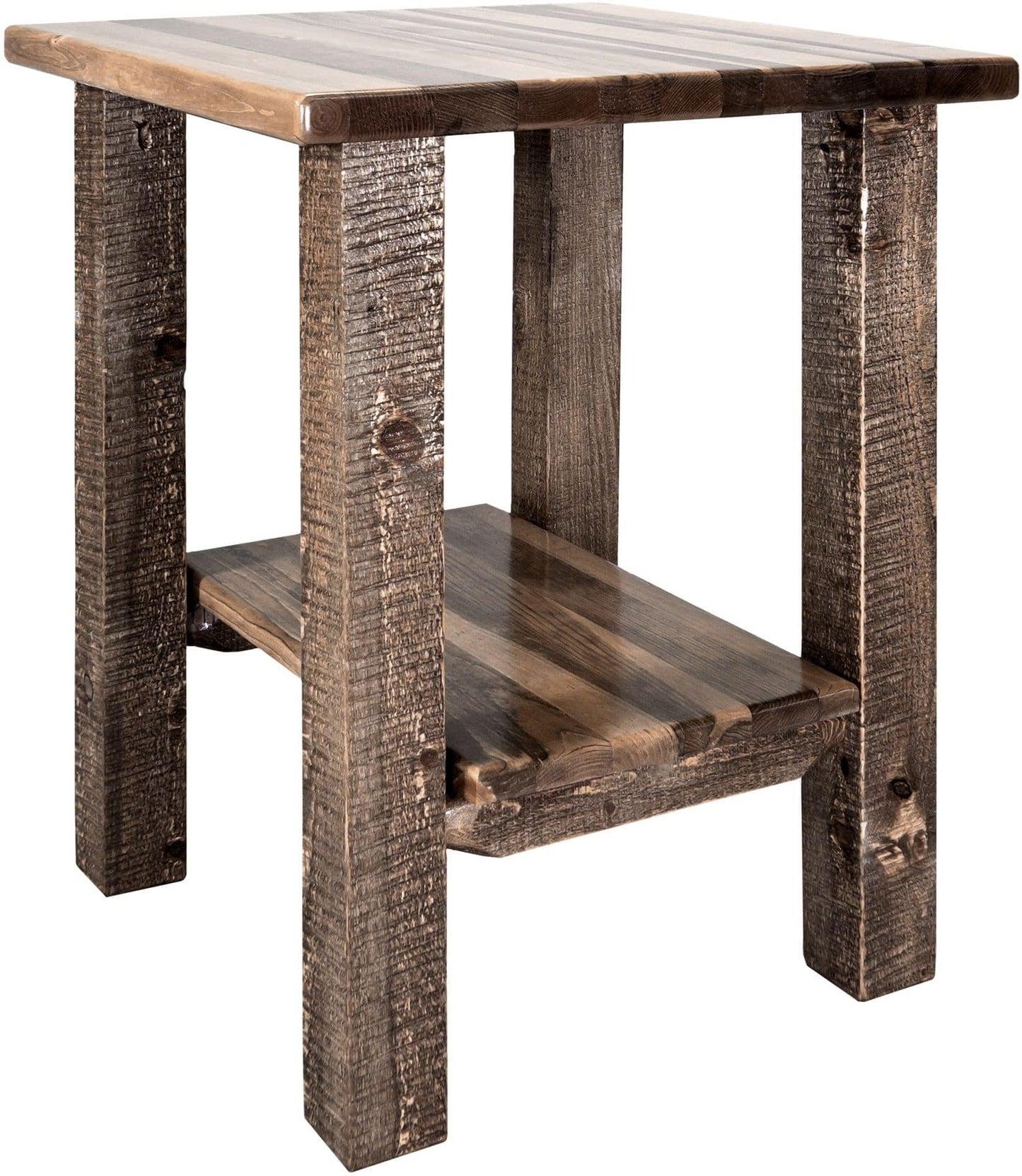 Montana Woodworks Homestead Kollektion Nachttisch mit Regal