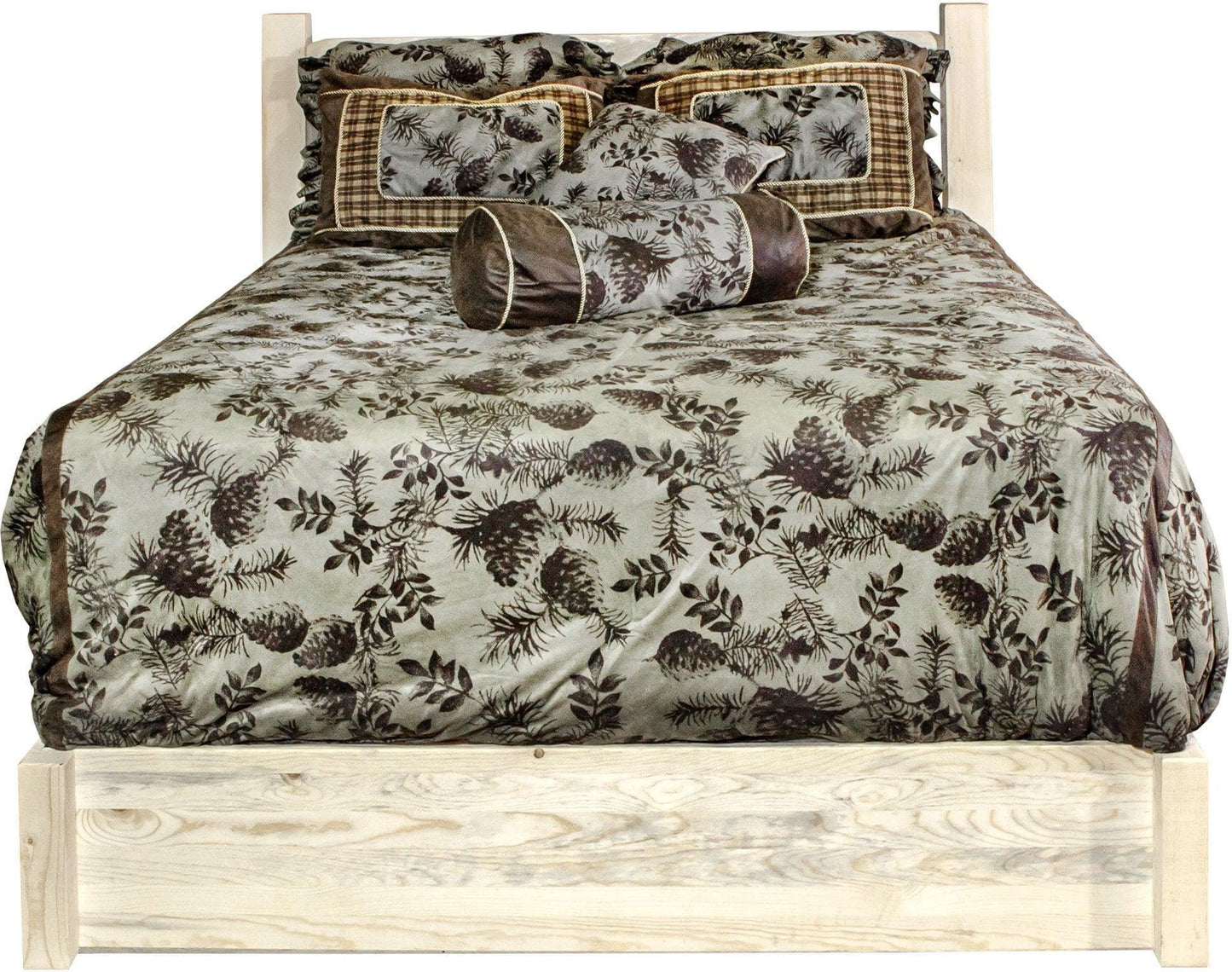 Montana Woodworks Homestead Kollektion Queen Platform Bett mit Lagerung
